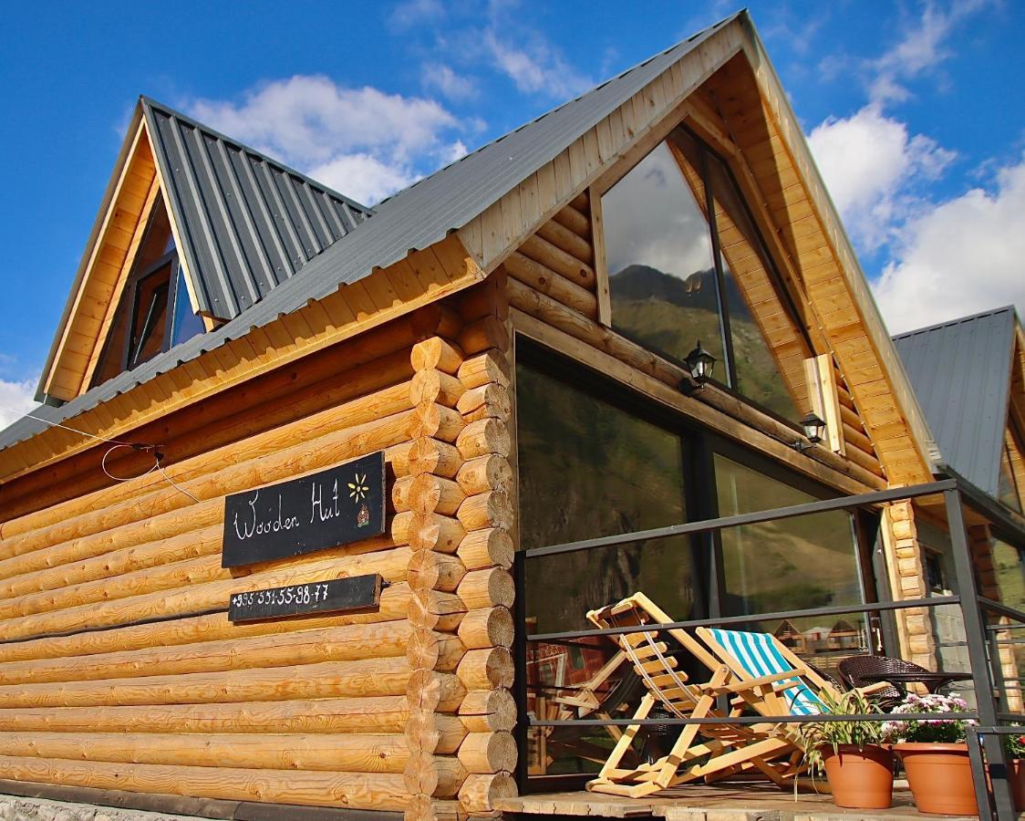 Appartement Wooden Hut à Kazbegi Extérieur photo